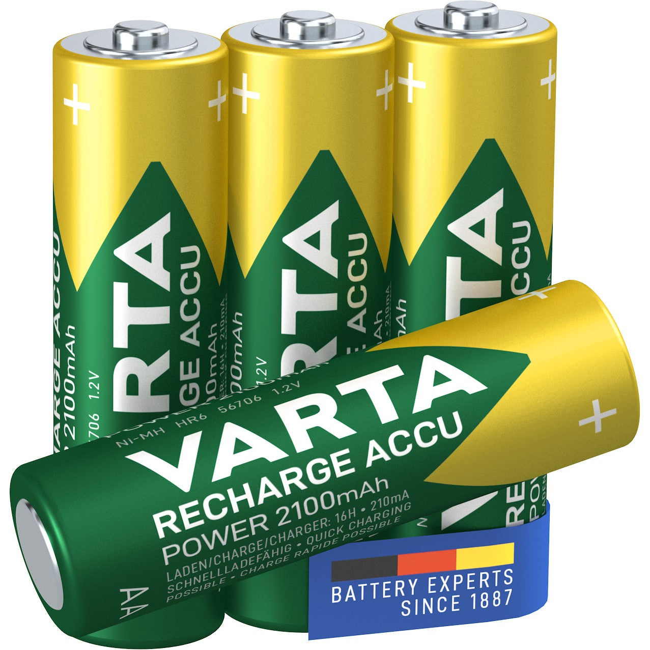 Akku AA 1.2V (HR06) *Varta* Recharge Accu - 4er-Pack