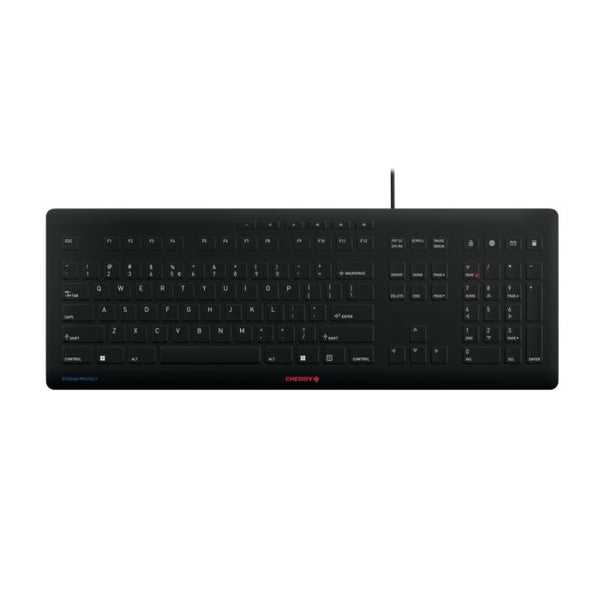 Contour Design JK-8502EU-2 Tastatur Universal USB QWERTY Englisch Schwarz