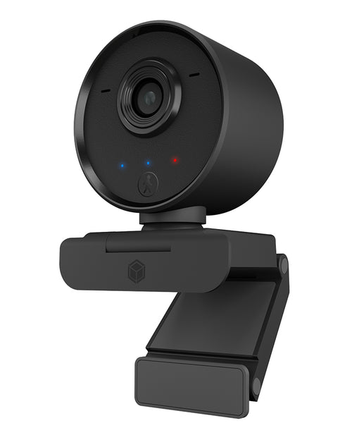 ICY BOX IB-CAM502-HD, FHD Webcam, 1080P, eingebautes Mikrophone, Fernbedienung