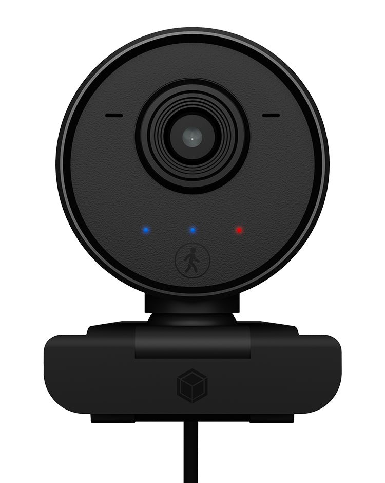 ICY BOX IB-CAM502-HD, FHD Webcam, 1080P, eingebautes Mikrophone, Fernbedienung