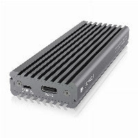 ICY BOX IB-1817M-C31 Externes USB-C 3.1 Gehäuse für M.2 NVMe SSD Aluminium – Ansicht 5