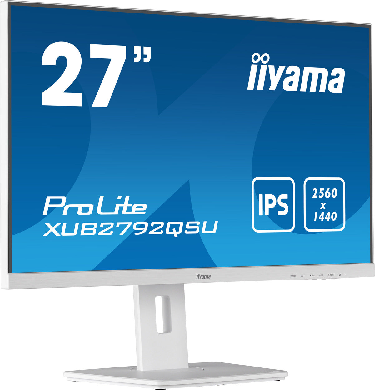 iiyama ProLite XUB2792QSU-W5 Computerbildschirm 68,6 cm (27") 2560 x 1440 Pixel Wide Quad HD LED Weiß