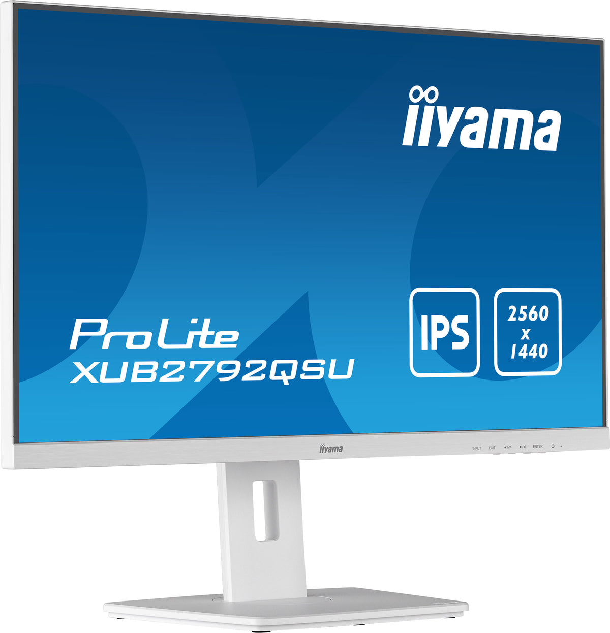 iiyama ProLite XUB2792QSU-W5 Computerbildschirm 68,6 cm (27") 2560 x 1440 Pixel Wide Quad HD LED Weiß