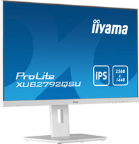 iiyama ProLite XUB2792QSU-W5 Computerbildschirm 68,6 cm (27") 2560 x 1440 Pixel Wide Quad HD LED Weiß