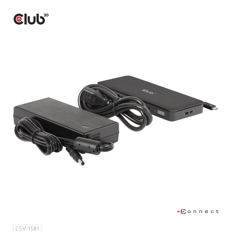 CLUB3D Thunderbolt™ 4 Zertifizierte 11-in-1-Docking-Station