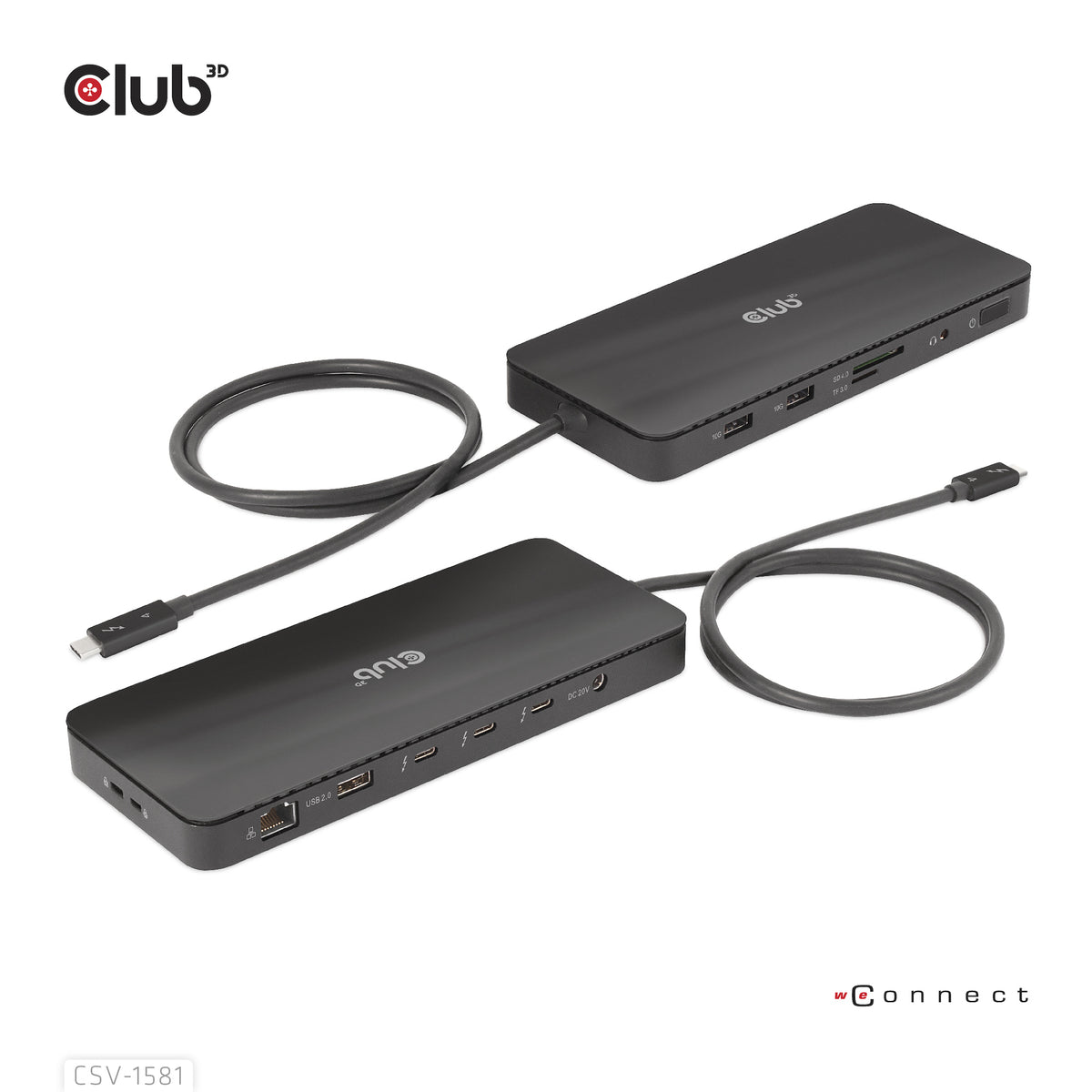 CLUB3D Thunderbolt™ 4 Zertifizierte 11-in-1-Docking-Station