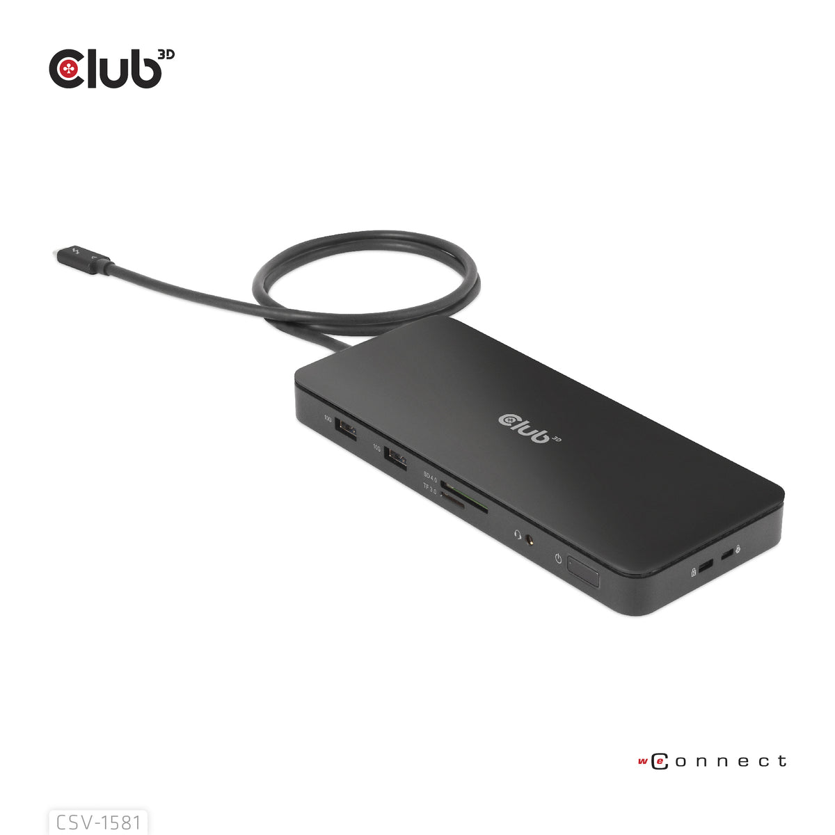 CLUB3D Thunderbolt™ 4 Zertifizierte 11-in-1-Docking-Station