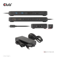 CLUB3D Thunderbolt™ 4 Zertifizierte 11-in-1-Docking-Station