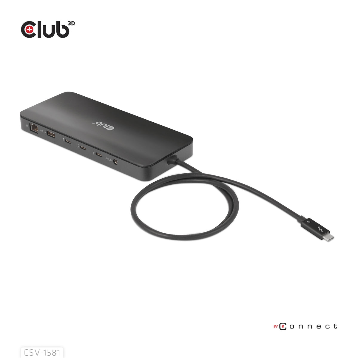 CLUB3D Thunderbolt™ 4 Zertifizierte 11-in-1-Docking-Station