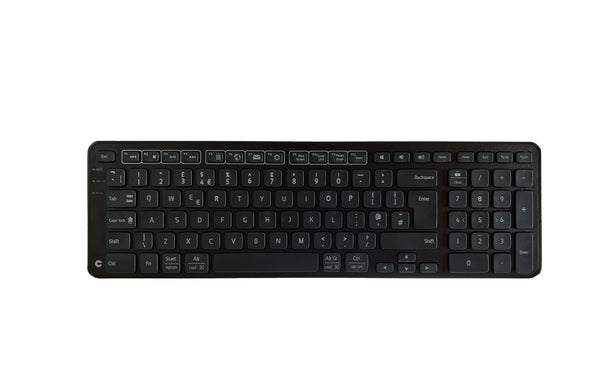 Contour Design Balance Keyboard BK - Tastiera wireless versione UK