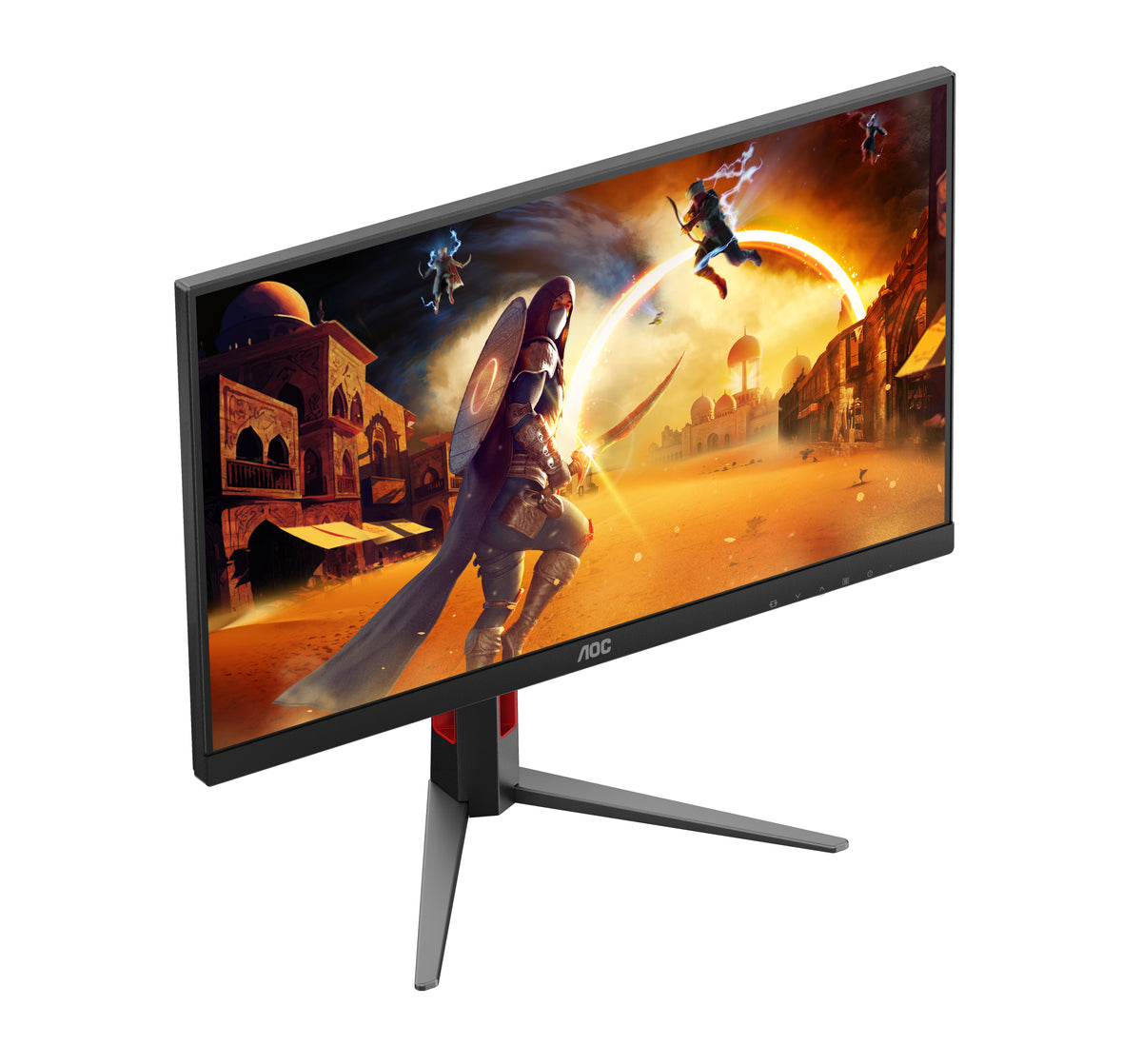 AOC G4 27G4HA Computerbildschirm 68,6 cm (27") 1920 x 1080 Pixel Full HD LED Schwarz, Rot
