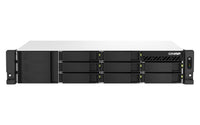 QNAP TS-864EU-RP-8G NAS & Speicherserver Rack (2U) Intel® Celeron® N5095 8 GB DDR4 0 TB QNAP Turbo System Schwarz