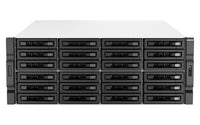 QNAP TS-H3087XU-RP NAS Rack (4U) Intel Xeon E E-2378 64 GB DDR4 0 TB QuTS hero Schwarz, Weiß