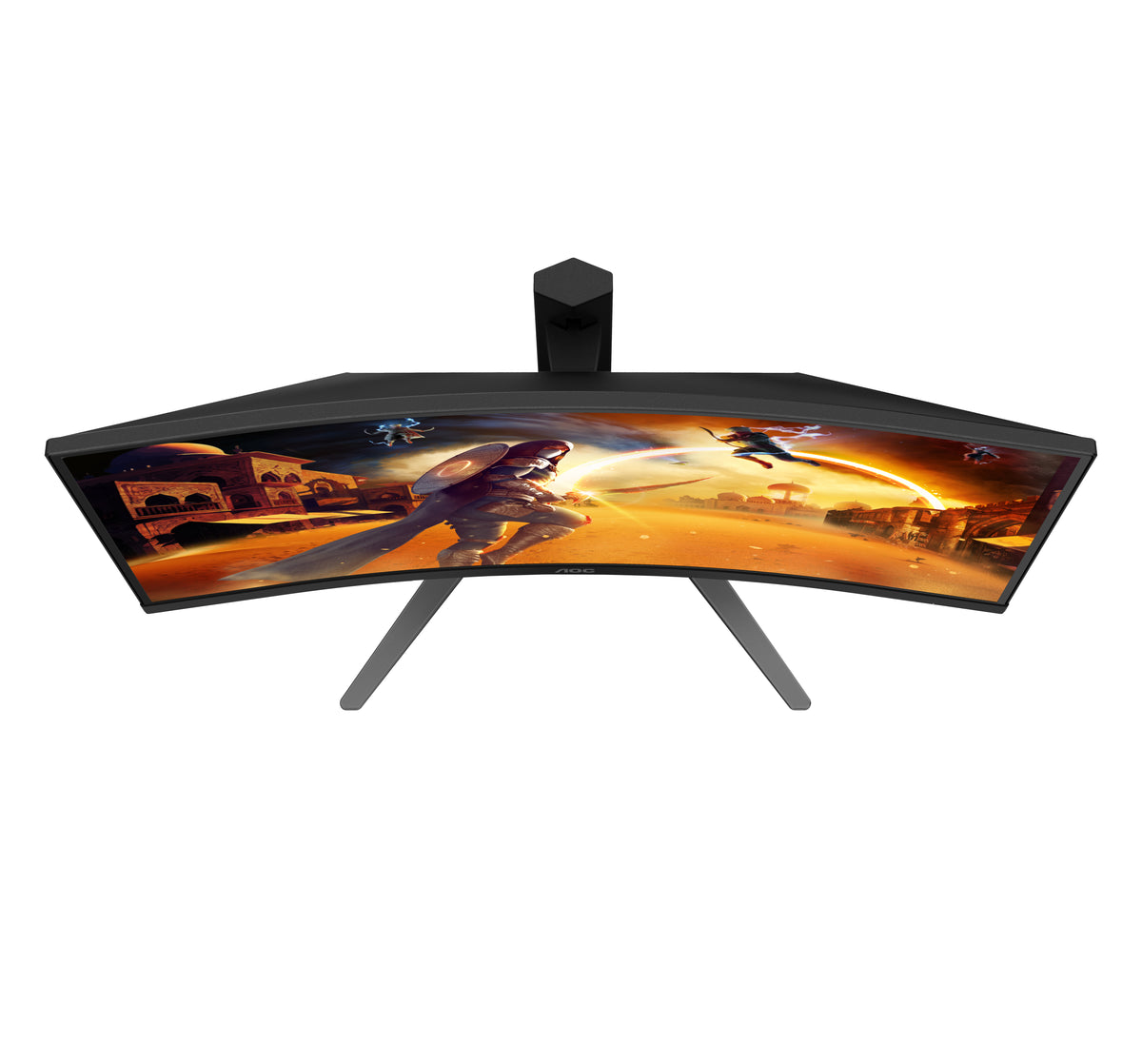 AOC G4 CQ27G4Z2AD Computerbildschirm 68,6 cm (27") 2560 x 1440 Pixel Schwarz, Rot