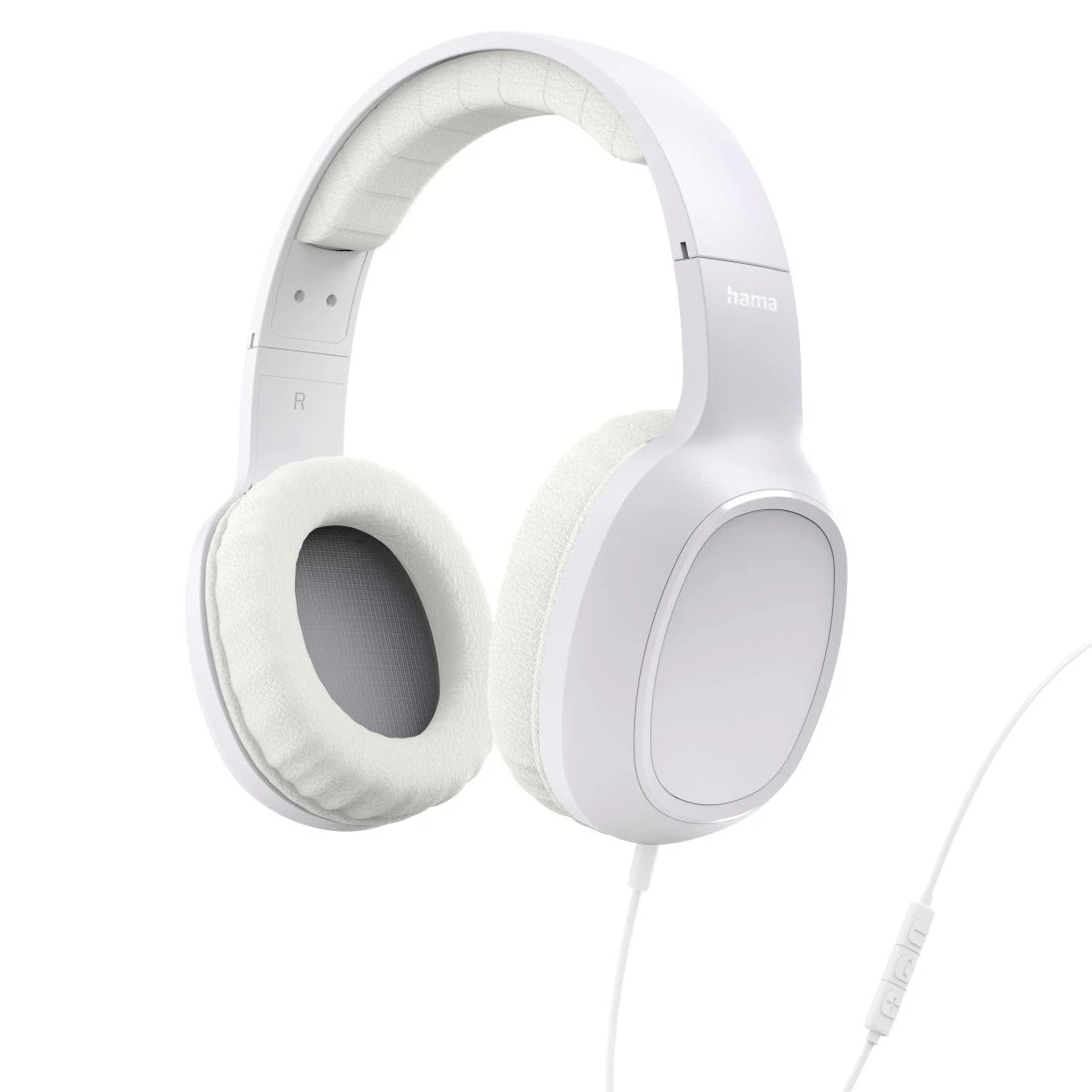 Hama Fun C Kopfhörer Kabelgebunden Kopfband Anrufe/Musik USB Typ-C Weiß
