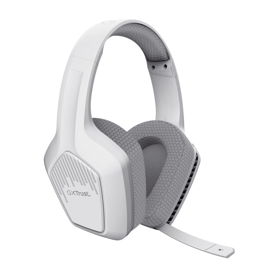 Trust GXT 425W Zirox II Kopfhörer Kabellos Kopfband Gaming USB Typ-C Bluetooth Weiß