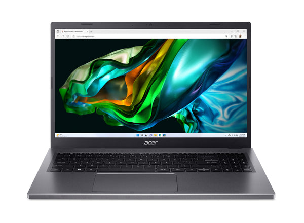 Acer Aspire 5 A515-58GM-55AE Intel® Core™ i5 i5-13420H Laptop 39,6 cm (15.6") Full HD 16 GB DDR4-SDRAM 512 GB SSD NVIDIA GeForce RTX 2050 Wi-Fi 6 (802.11ax) Windows 11 Pro Grau