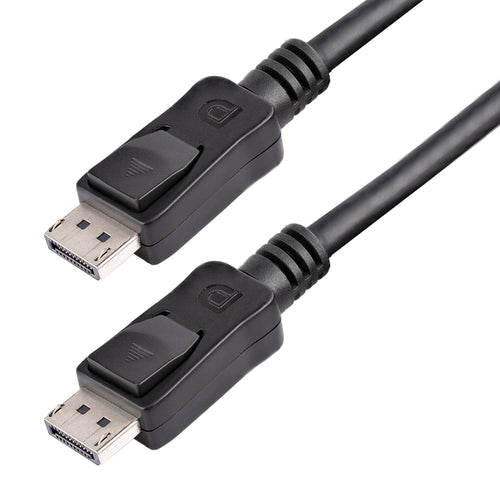 StarTech DisplayPort 1.2 Cable with Latches Certified 6 ft