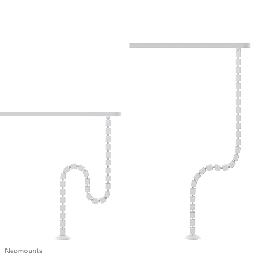 Neomounts ADS06-130WH Kabelwirbelsäule - Schraubbefestigung - universal