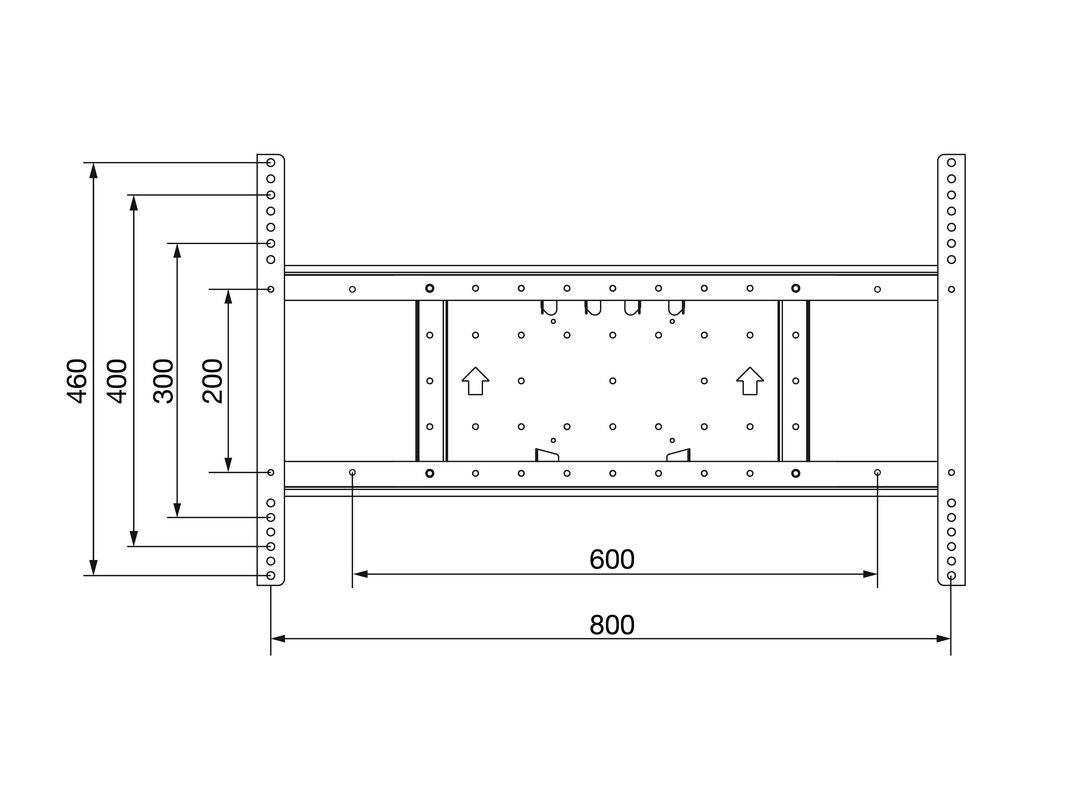 Multibrackets 4043 Zubehör für Monitorhalterung
