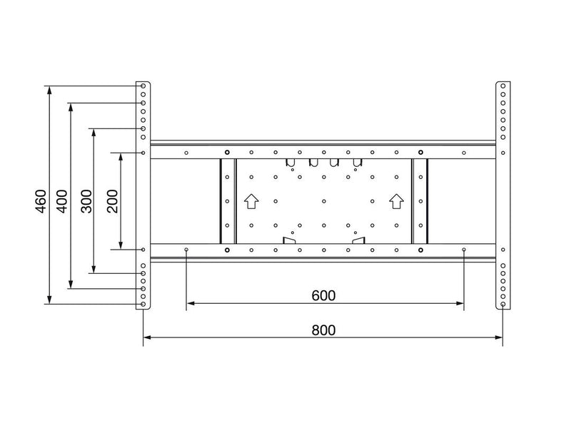 Multibrackets 4043 Zubehör für Monitorhalterung