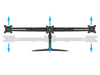 Multibrackets 4999 Flachbildschirm-Tischhalterung 61 cm (24") Tisch/Bank Schwarz