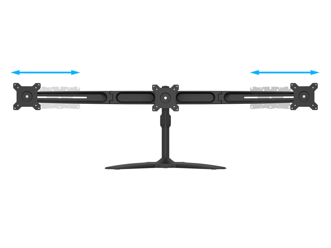 Multibrackets 4999 Flachbildschirm-Tischhalterung 61 cm (24") Tisch/Bank Schwarz