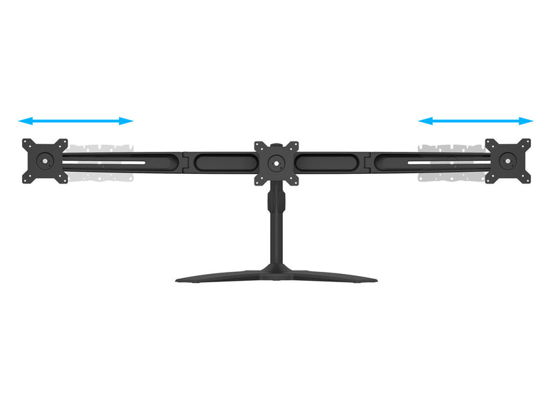 Multibrackets 4999 Flachbildschirm-Tischhalterung 61 cm (24") Tisch/Bank Schwarz