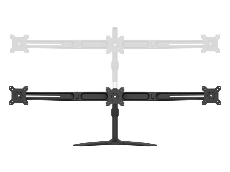 Multibrackets 4999 Flachbildschirm-Tischhalterung 61 cm (24") Tisch/Bank Schwarz