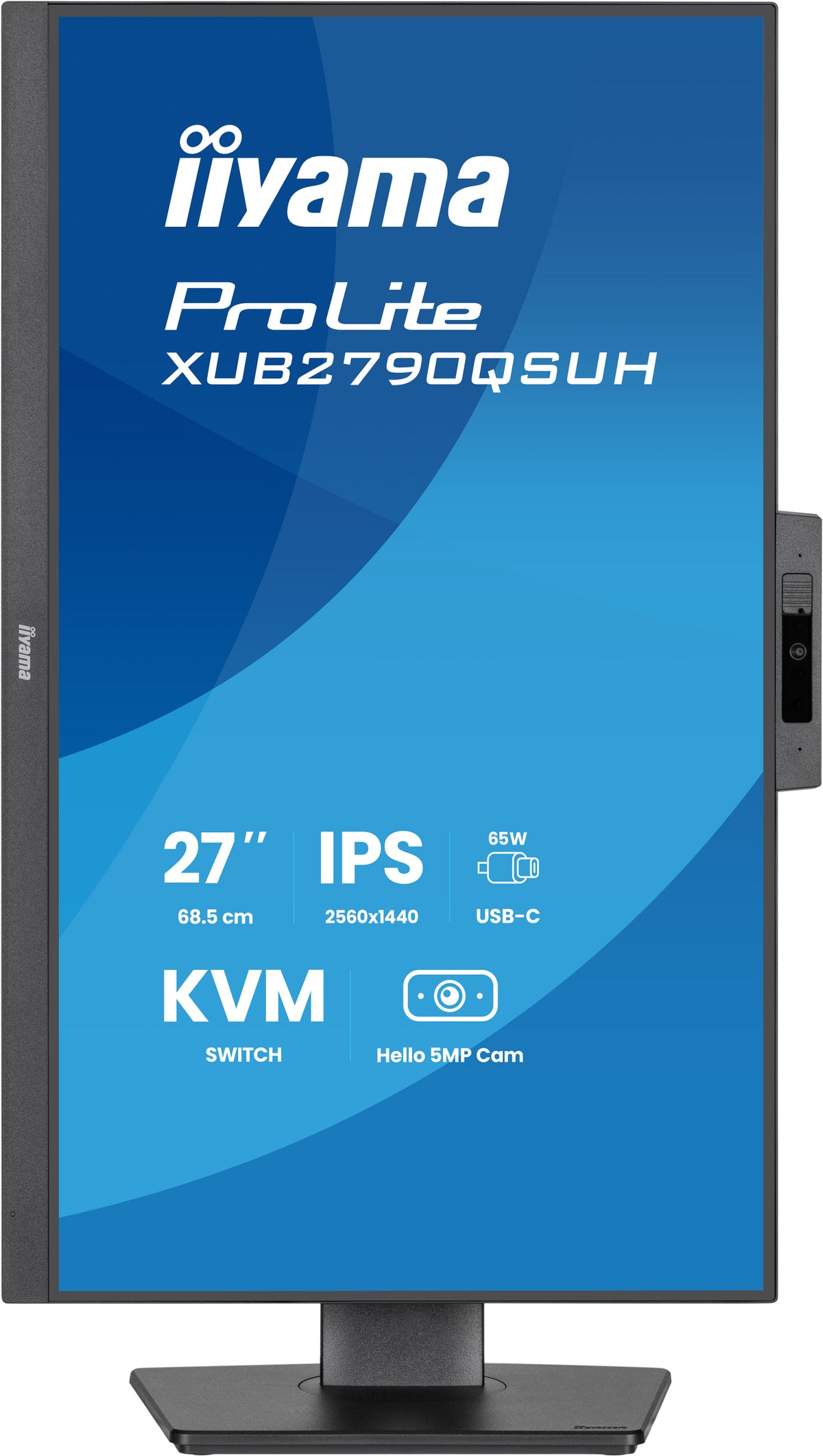 iiyama ProLite XUB2790QSUH-B2 Computerbildschirm 68,6 cm (27") 2560 x 1440 Pixel Quad HD LED Schwarz