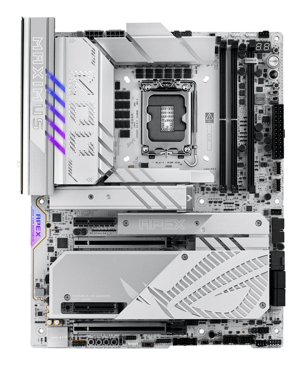 ASUS ROG MAXIMUS Z890 APEX Intel Z890 LGA 1851 (Socket V1) ATX