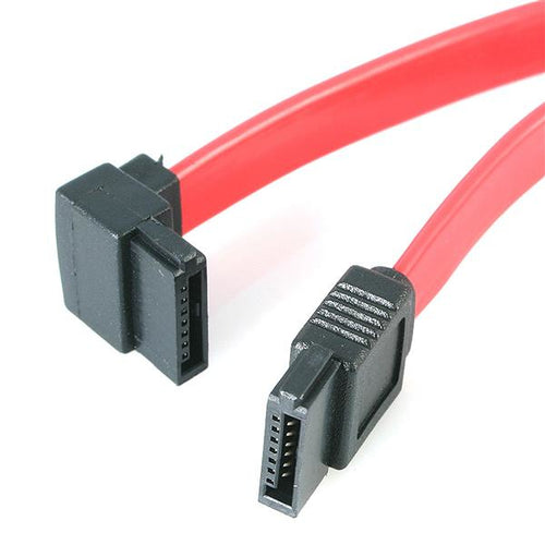 StarTech 18in SATA to Left Angle Serial ATA Cable F/F