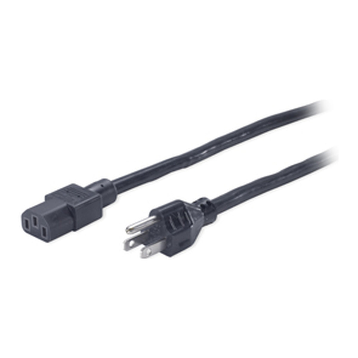 APC PWR C13 / 5-15P, 2.4 m Schwarz 2,4 m NEMA 5-15P