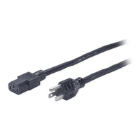 APC PWR C13 / 5-15P, 2.4 m Schwarz 2,4 m NEMA 5-15P