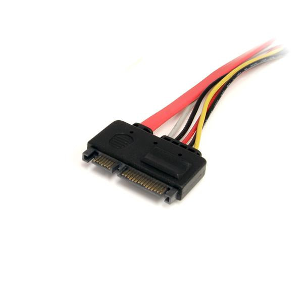 StarTech.com SATA Verlängerung 30cm - 22pin Kombikabel Stecker / Buchse