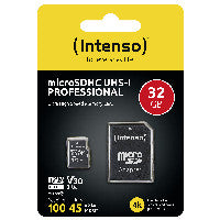 Intenso 3433480 Speicherkarte 32 GB MicroSDHC UHS-I Klasse 10