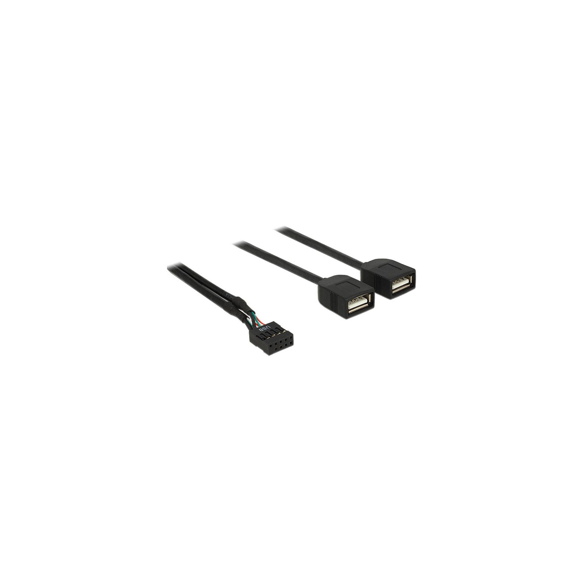 USB2.0 Kabel intern 40cm, Pinheader