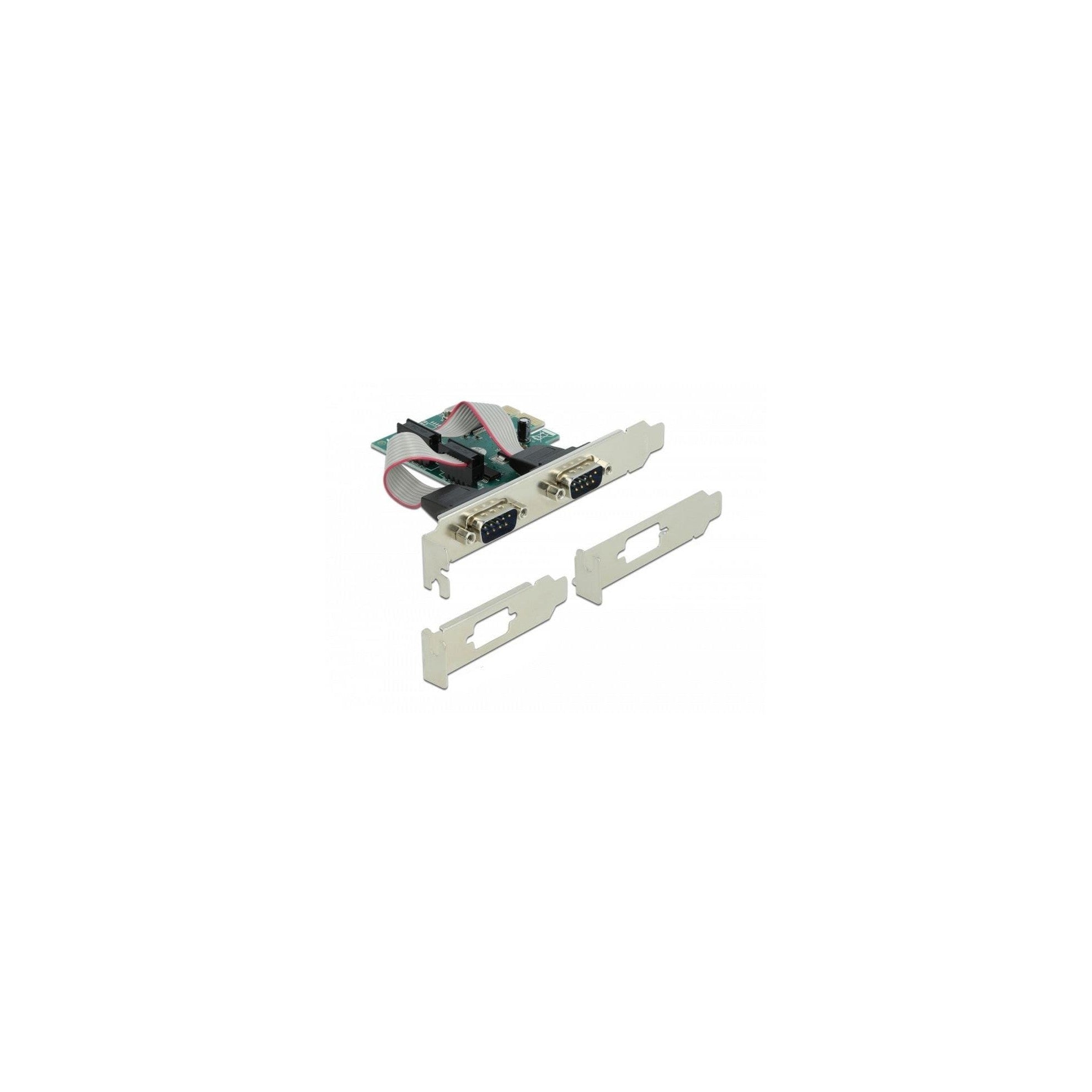 Delock 90007 PCI Express Karte 2 x Seriell,