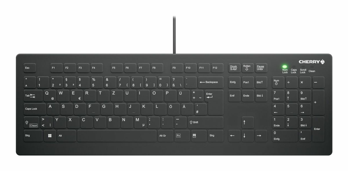 Contour Design Active Key AK-C8112 Tastatur Medizinisch USB QWERTY Spanisch Schwarz