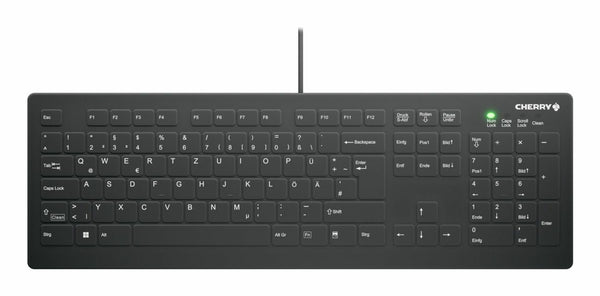 Contour Design Active Key AK-C8112 Tastiera medica USB QWERTY spagnola nero