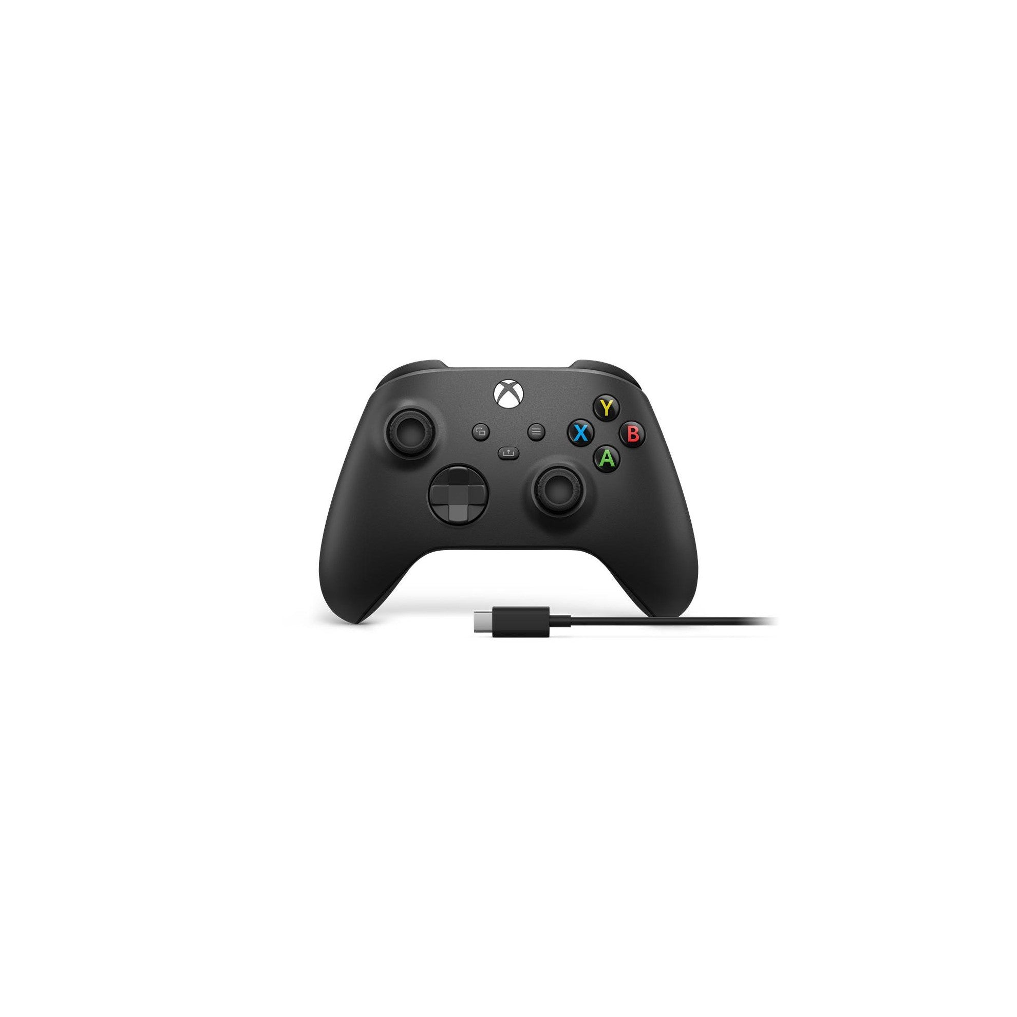 Microsoft Xbox Controller, schwarz