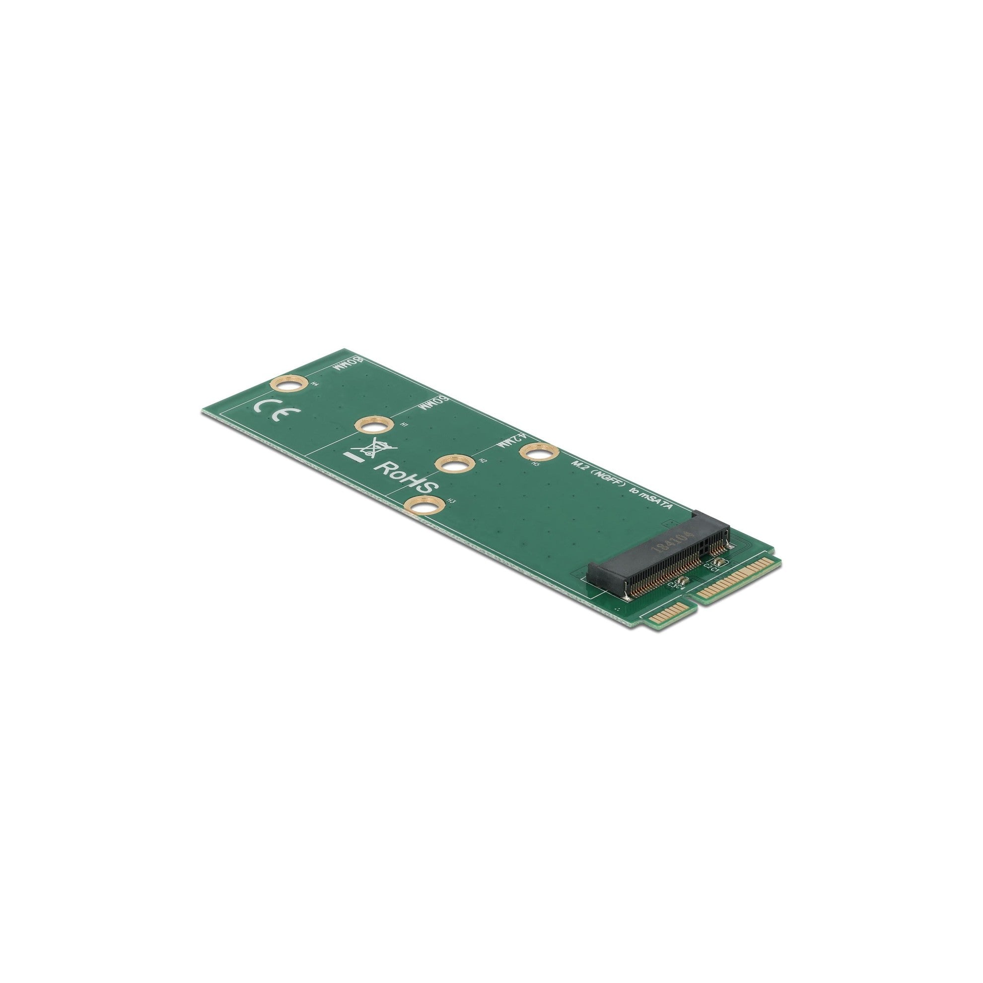 Delock mSATA zu M.2 Key B Slot