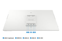 Samsung M80D Computerbildschirm 81,3 cm (32") 3840 x 2160 Pixel 4K Ultra HD LED Weiß