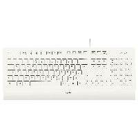 Logitech K280e Tastatur USB Deutsch weiß