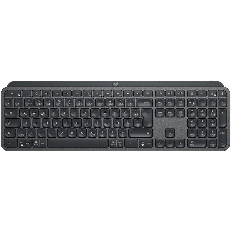 LOGITECH MX Keys IlluminatedKeyboard graphite.Advanced Wireless.BT.USB