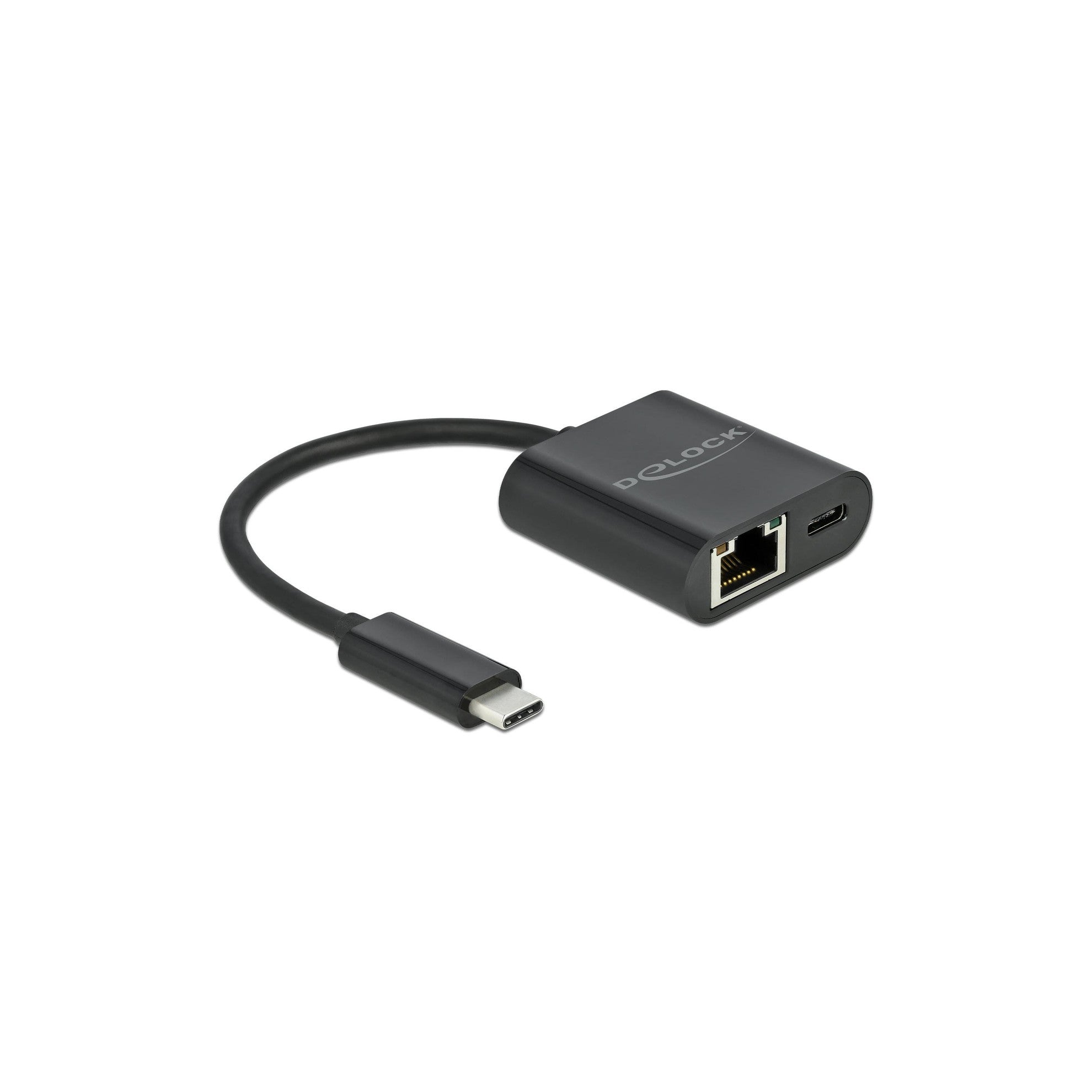 Delock USB3.1 Typ-C zu LAN Adapter, 1Gbps