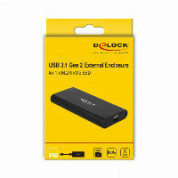 DeLOCK Speichergehäuse - M.2 - M.2 NVMe Card - 10 Gbit/s - USB 3.1 (Gen 2) – Ansicht 4