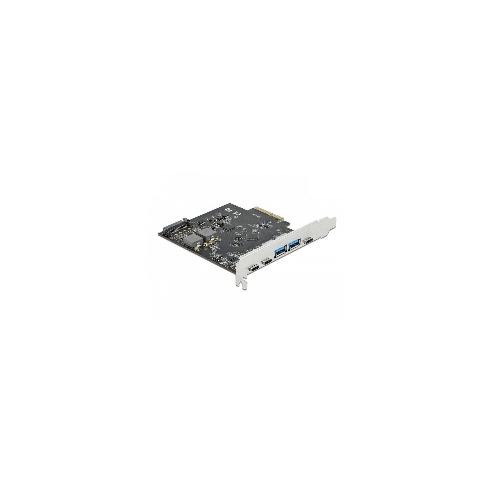 Delock PCIe 3x USB-Typ-C, 2x USB-A