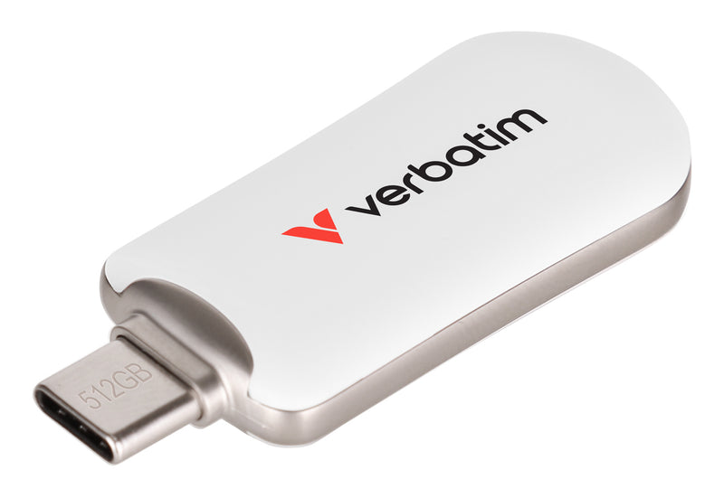 Verbatim 30231 USB-Stick 512 GB USB Typ-C 3.2 Gen 1 (3.1 Gen 1) Weiß
