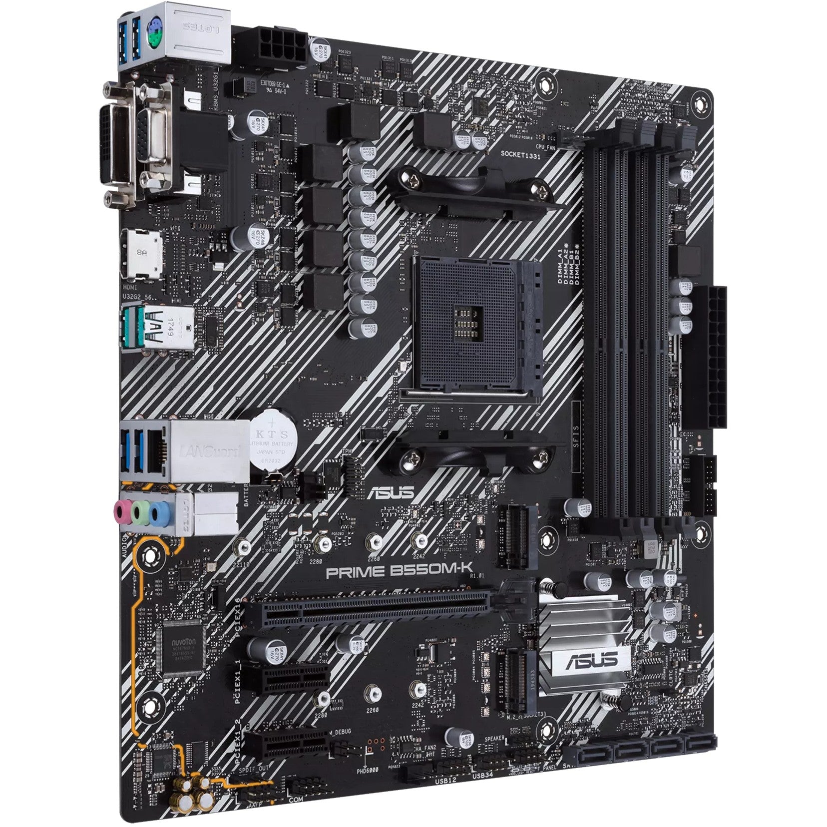 MB ASUS PRIME B550M-K (AMD.AM4.DDR4.mATX)